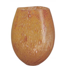 Kosta Boda Dino vase orange large