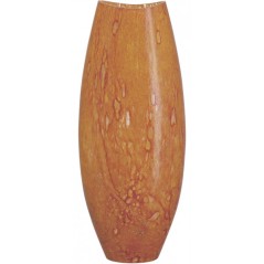 Kosta Boda Dino vase orange medium