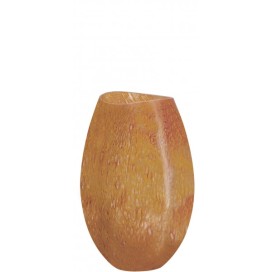 Kosta Boda Dino vase orange small